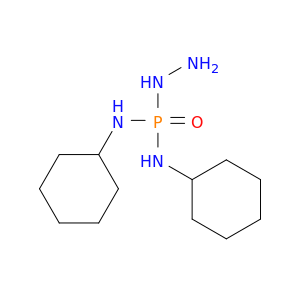 Phosphorodiamidic hydrazide, N,N'-dicyclohexyl-