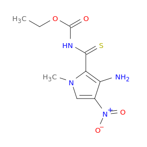 ETHYL N-(3-AMINO-1-METHYL-4-NITRO-PYRROLE-2-CARBOTHIOYL)CARBAMATE