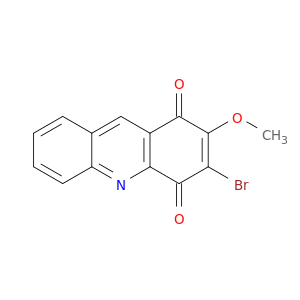 1,4-Acridinedione,3-bromo-2-methoxy-