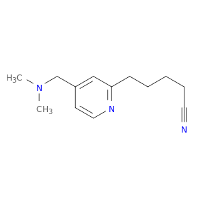 2-Pyridinepentanenitrile, 4-[(dimethylamino)methyl]-