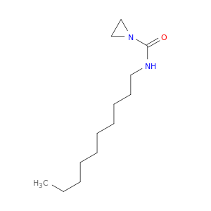 1-Aziridinecarboxamide, N-decyl-