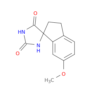 6'-Methoxy-2',3'-dihydrospiro[imidazolidine-4,1'-indene]-2,5-dione