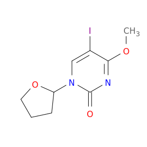 5-iodo-4-methoxy-1-(tetrahydrofuran-2-yl)pyrimidin-2(1h)-one