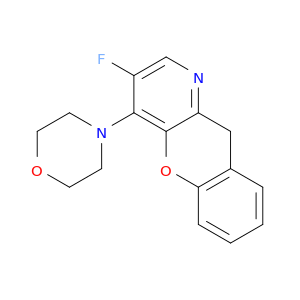 10H-[1]Benzopyrano[3,2-b]pyridine, 3-fluoro-4-(4-morpholinyl)-