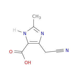 1H-Imidazole-5-carboxylicacid, 4-(cyanomethyl)-2-methyl-