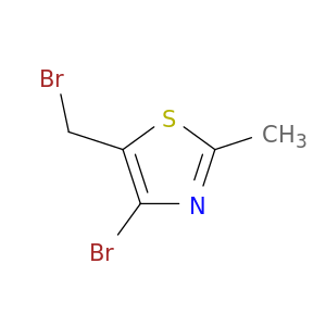 4-溴-5-(溴甲基)-2-甲基噻唑