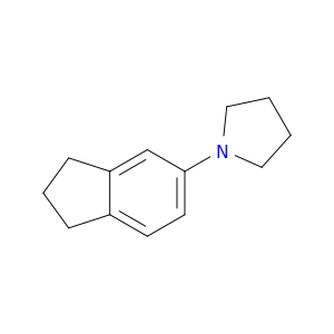 Pyrrolidine, 1-(2,3-dihydro-1H-inden-5-yl)-