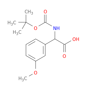 (N-BOC-Amino)(3-methoxyphenyl)acetic acid