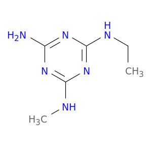 1,3,5-Triazine-2,4,6-triamine, N-ethyl-N'-methyl-