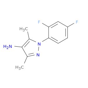 1-(2,4-二氟苯基)-3,5-二甲基-1H-吡唑-4-胺
