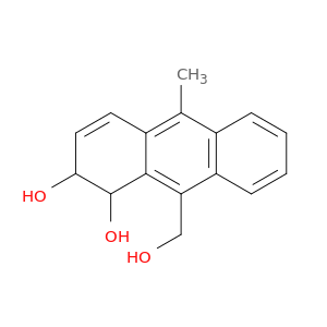 1,2-anthracenediol, 1,2-dihydro-9-(hydroxymethyl)-10-methyl-