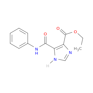 1H-Imidazole-4-carboxylic acid, 5-[(phenylamino)carbonyl]-, ethyl ester
