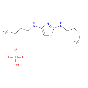 2,4-Thiazolediamine, N,N'-dibutyl-, monoperchlorate
