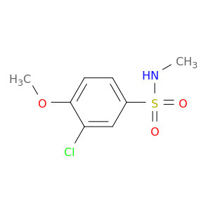 3-Chloro-4-methoxy-N-methylbenzenesulfonamide