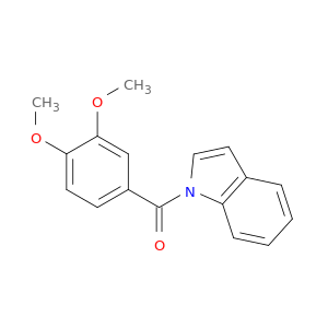 (3,4-Dimethoxyphenyl)(1H-indol-1-yl)methanone
