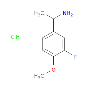1-(3-氟-4-甲氧基苯基)乙烷-1-胺盐酸盐