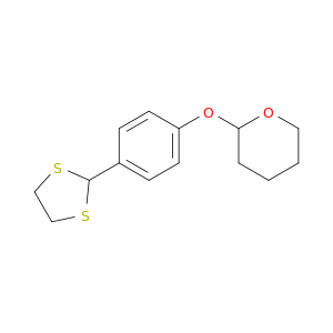 2H-Pyran, 2-[4-(1,3-dithiolan-2-yl)phenoxy]tetrahydro-
