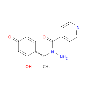 N-[1-(2-hydroxy-4-oxo-1-cyclohexa-2,5-dienylidene)ethyl]pyridine-4-carbohydrazide