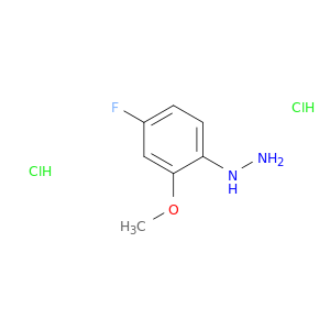 (4-Fluoro-2-methoxyphenyl)hydrazine Dihydrochloride