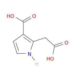 2-(Carboxymethyl)-1H-pyrrole-3-carboxylic acid