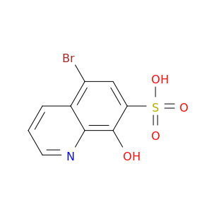 7-Quinolinesulfonic acid, 5-bromo-8-hydroxy-