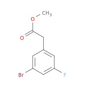 甲基 3-溴-5-氟苯基乙酸酯