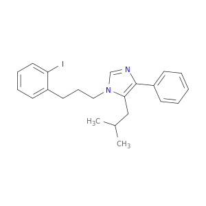 1H-Imidazole, 1-[3-(2-iodophenyl)propyl]-5-(2-methylpropyl)-4-phenyl-