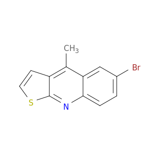 Thieno[2,3-b]quinoline, 6-bromo-4-methyl-