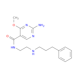 2-AMINO-N-(2-(BENZYLETHYLAMINO)ETHYL)-4-METHOXY-5-PYRIMIDINECARBOXAMID E