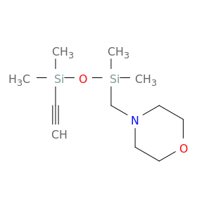 Morpholine, 4-[(3-ethynyl-1,1,3,3-tetramethyldisiloxanyl)methyl]-
