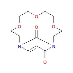4,7,10-Trioxa-1,13-diazabicyclo[11.3.1]heptadec-15-ene-14,17-dione