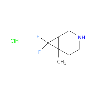 7,7-Difluoro-6-methyl-3-azabicyclo[4.1.0]heptane hydrochloride