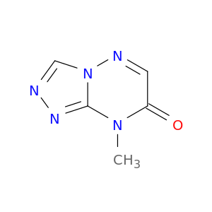 1,2,4-Triazolo[4,3-b][1,2,4]triazin-7(8H)-one, 8-methyl-