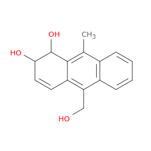 1,2-anthracenediol, 1,2-dihydro-10-(hydroxymethyl)-9-methyl-