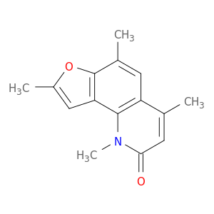 Furo[2,3-h]quinolin-2(1H)-one, 1,4,6,8-tetramethyl-