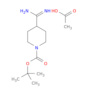 tert-Butyl 4-carbamimidoylpiperidine-1-carboxylate acetate