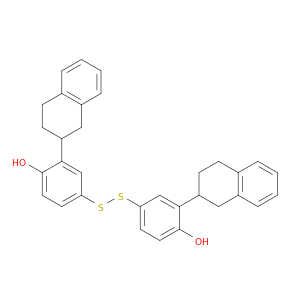 Phenol, 4,4'-dithiobis[2-(1,2,3,4-tetrahydro-2-naphthalenyl)-