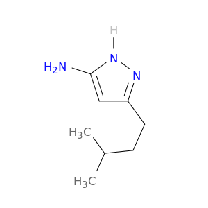 3-(3-Methylbutyl)-1H-pyrazol-5-amine