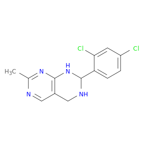 Pyrimido[4,5-d]pyrimidine,2-(2,4-dichlorophenyl)-1,2,3,4-tetrahydro-7-methyl-