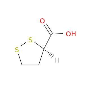 1,2-Dithiolane-3-carboxylicacid, (R)-(-)- (8CI)