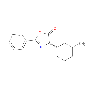 5(4H)-Oxazolone, 4-(3-methylcyclohexylidene)-2-phenyl-