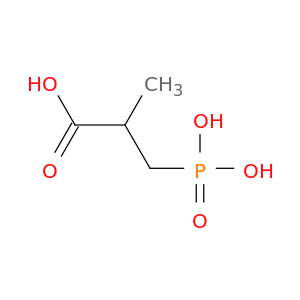 Propanoic acid, 2-methyl-3-phosphono-