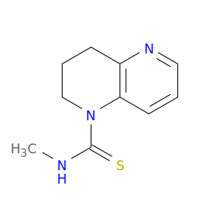 1,5-Naphthyridine-1(2H)-carbothioamide, 3,4-dihydro-N-methyl-