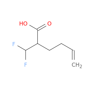 5-Hexenoic acid, 2-(difluoromethyl)-