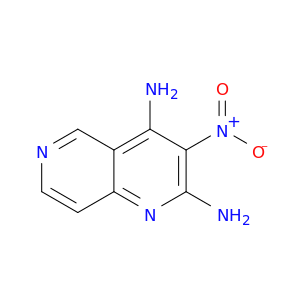 1,6-Naphthyridine-2,4-diamine, 3-nitro-