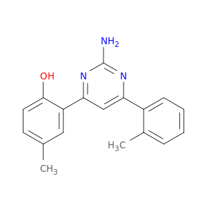 Phenol, 2-[2-amino-6-(2-methylphenyl)-4-pyrimidinyl]-4-methyl-