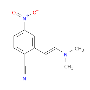 Benzonitrile, 2-[(1E)-2-(dimethylamino)ethenyl]-4-nitro-