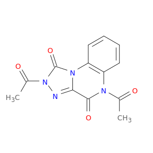[1,2,4]Triazolo[4,3-a]quinoxaline-1,4(2H,5H)-dione, 2,5-diacetyl-