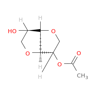 (3S,3aR,6R,6aR)-6-羟基六氢呋喃并[3,2-b]呋喃-3-基 乙酸酯