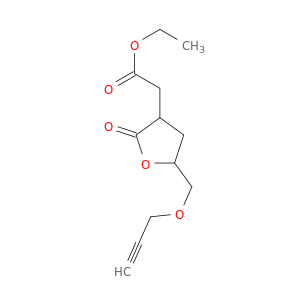 ETHYL 2-OXO-5-(2-PROPYNYLOXYMETHYL)TETRAHYDRO-3-FURANACETATE
